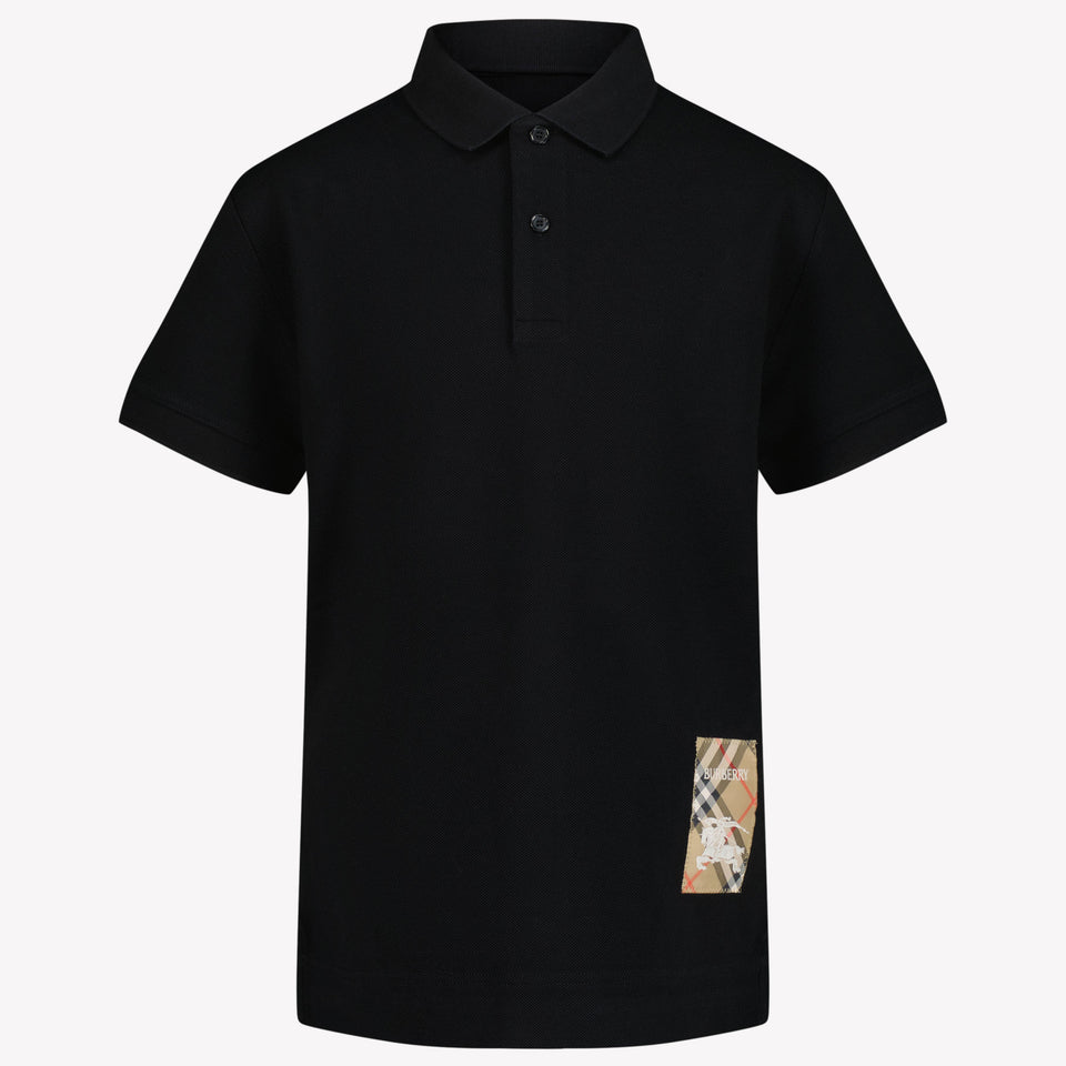 Burberry Johane children's boys polo Black