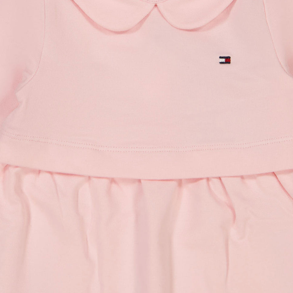 Tommy Hilfiger Baby Girls Dress Light Pink