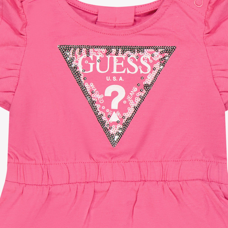 Guess Baby Meisjes Jurkje Fuchsia