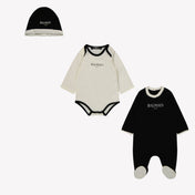 Balmain Baby unisex box suit Black