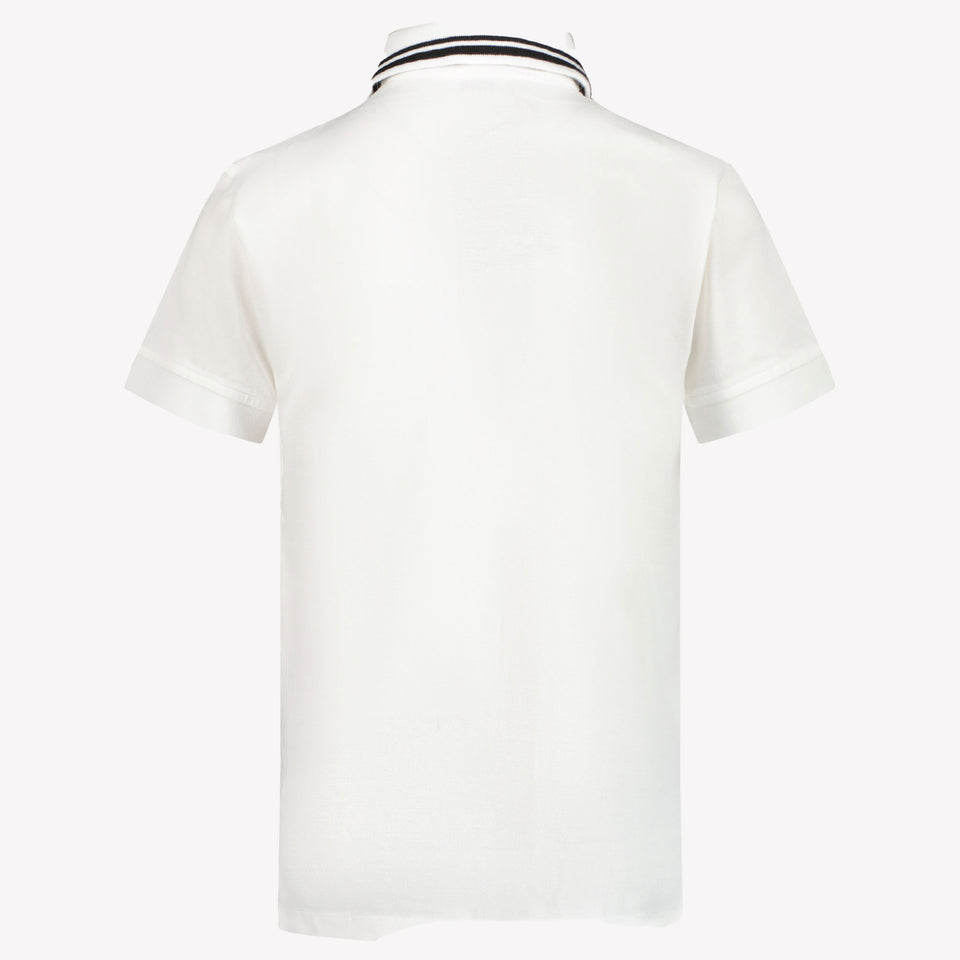 Dolce & Gabbana Kinder Jongens Polo In Wit