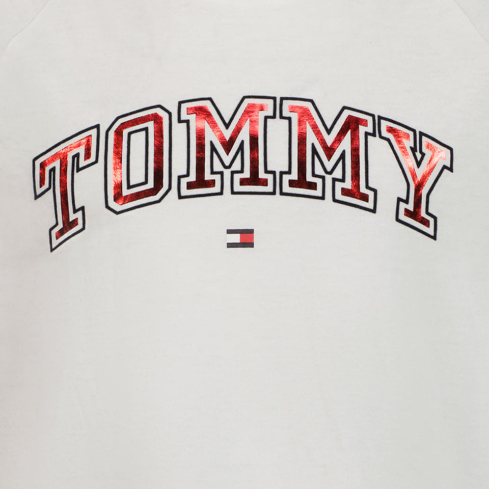 Tommy Hilfiger Meisjes T-shirt Wit