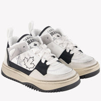 Dsquared2 Boys Sneakers  White