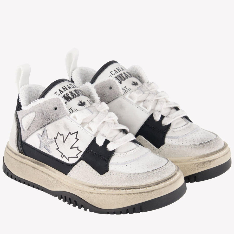 Dsquared2 Boys Sneakers  White