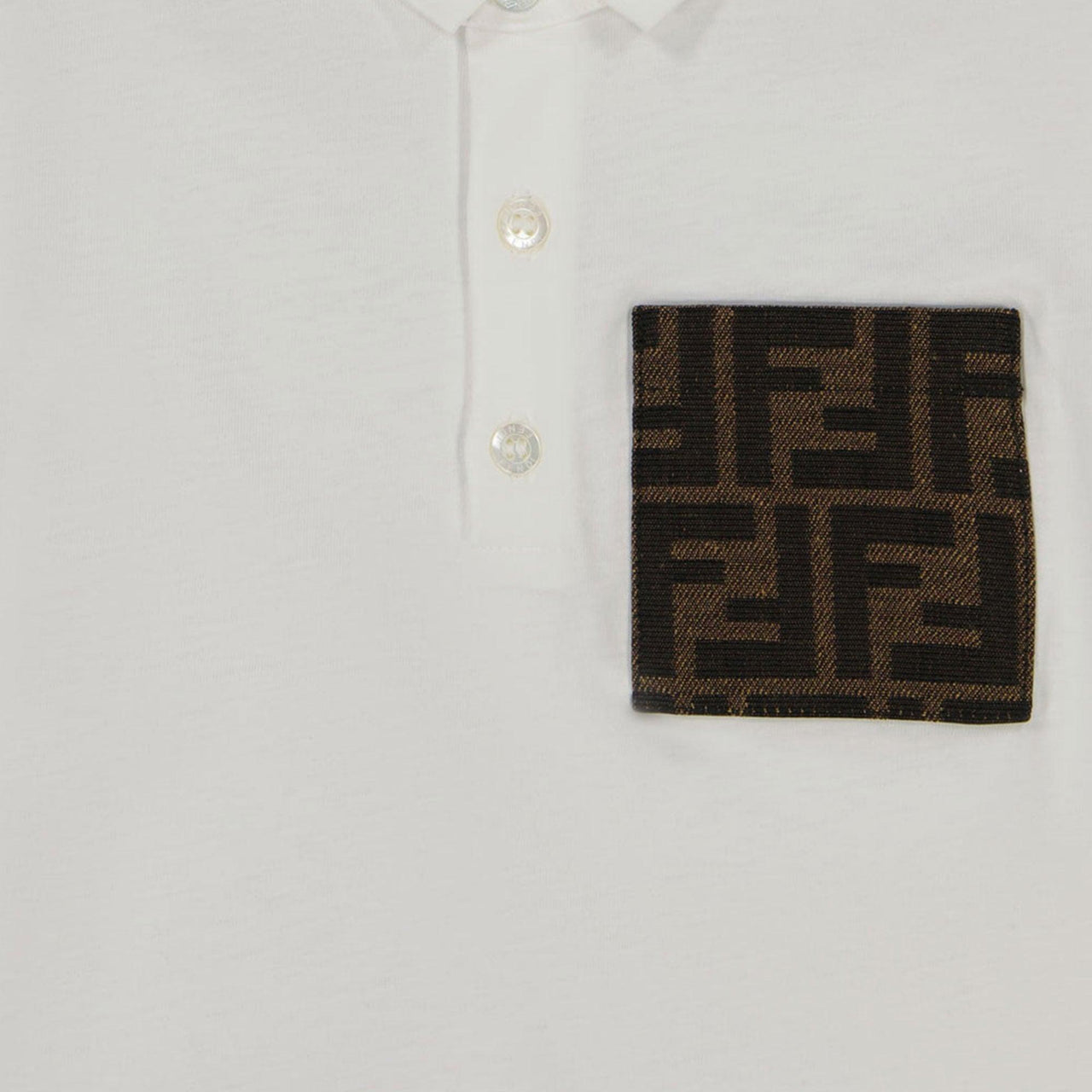 Fendi Baby Boys Polo  White