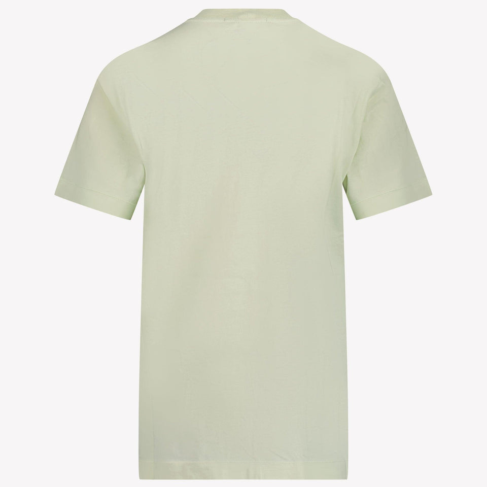 Stone Island Kinder Jongens T-Shirt In Lime