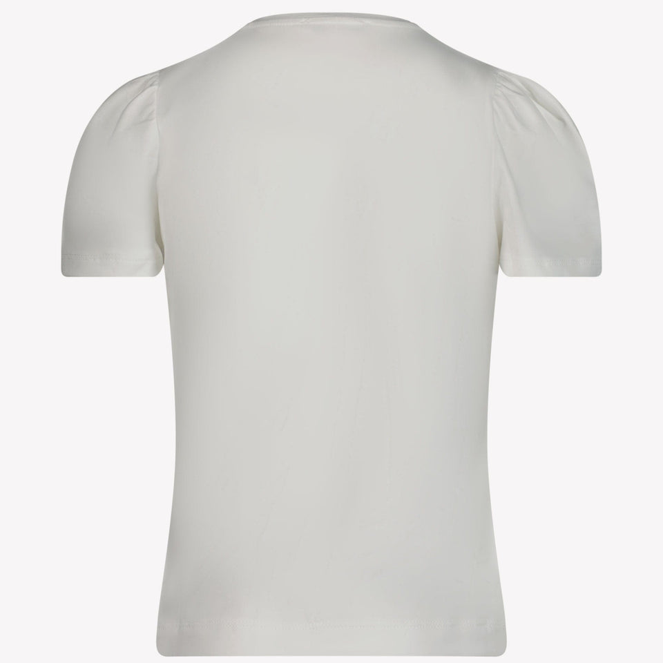 Monnalisa Meisjes T-shirt Off White