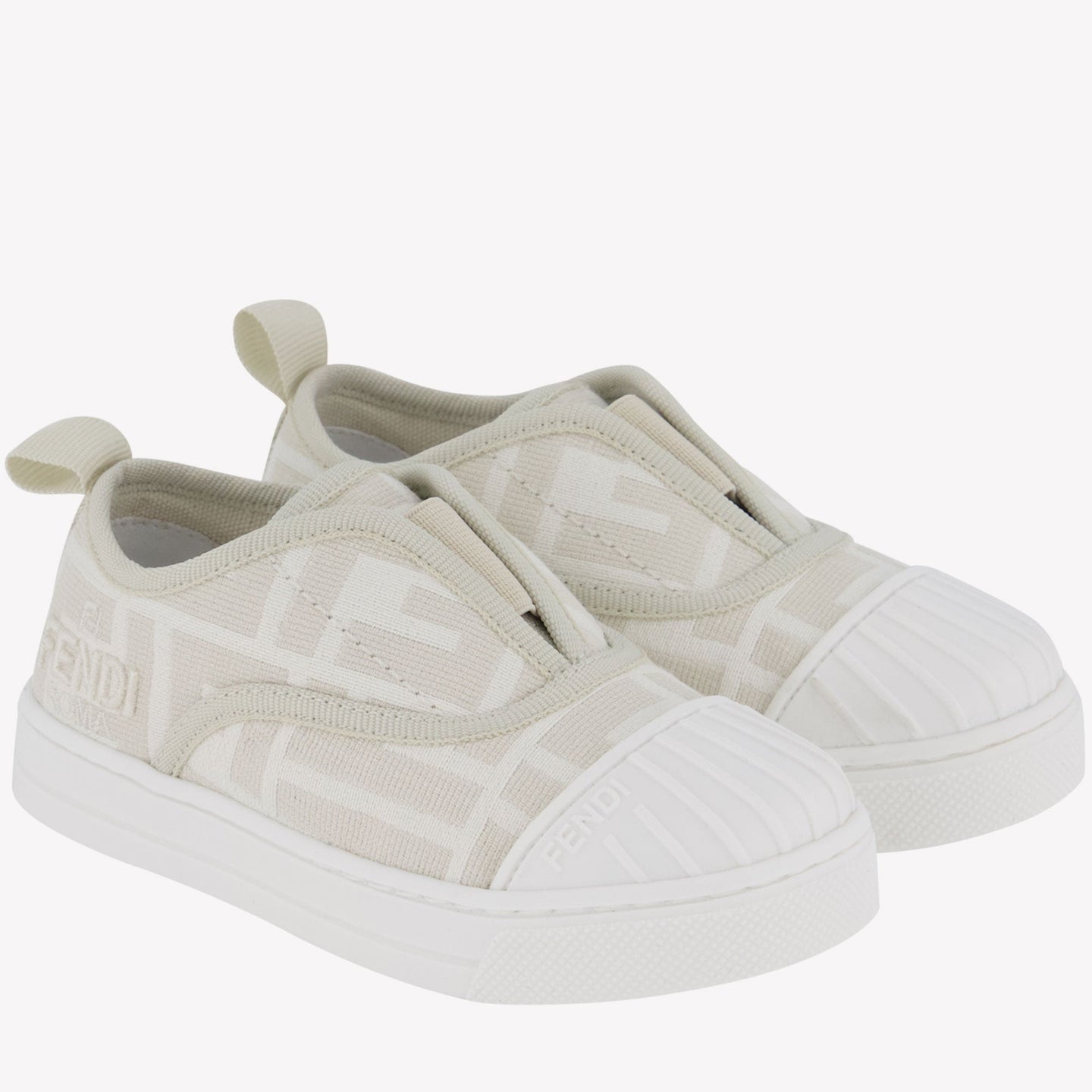 Fendi Unisex Sneakers Licht Beige 19