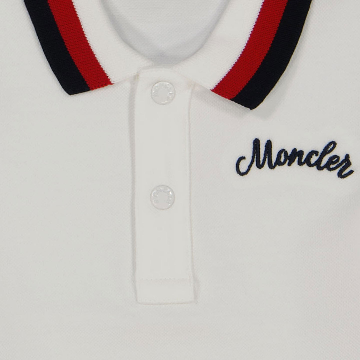 Moncler Baby Boys Polo in White