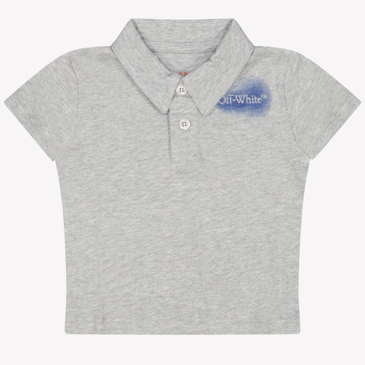 Off-White Baby Boys Polo in Gray