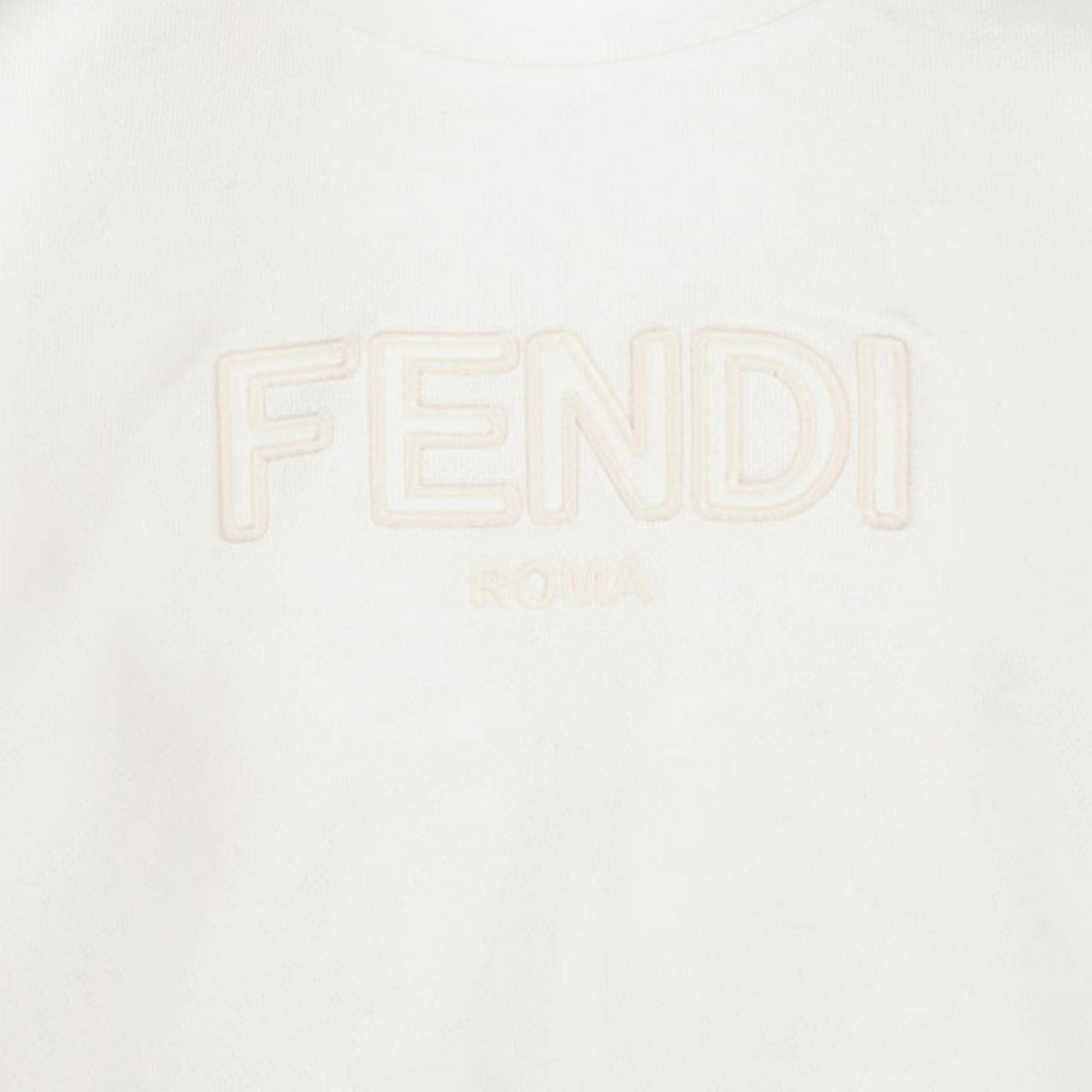 Fendi Kids Girls  T-Shirt White