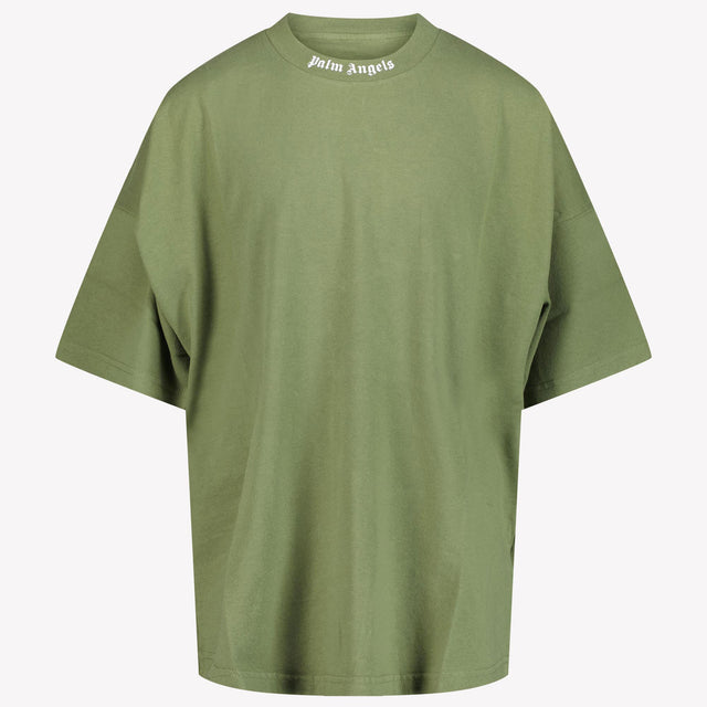 Palm Angels Children's boys t-shirt Dark Green