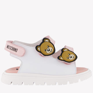 Moschino Unisex Sandals In Pink