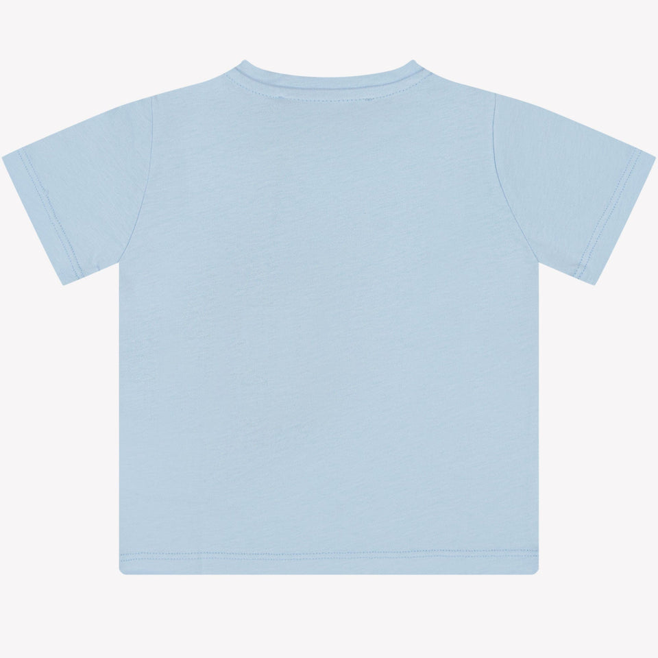 Versace Baby Unisex T-shirt Licht Blauw