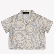 Versace Baby Boys Blouse in Gray