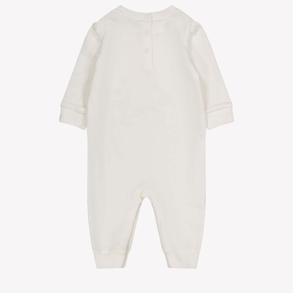 Ralph Lauren Baby Girls Playsuit White