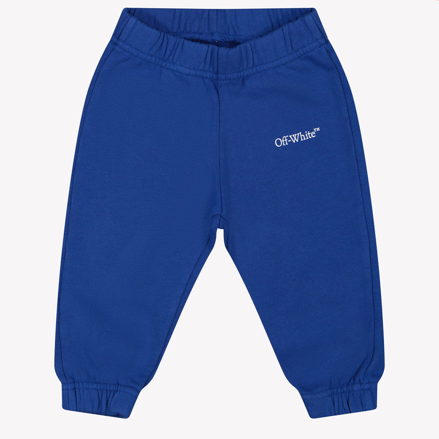 Off-White Baby Boys Trousers in Blue