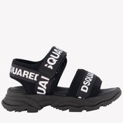 Dsquared2 Boys Sandals In Black