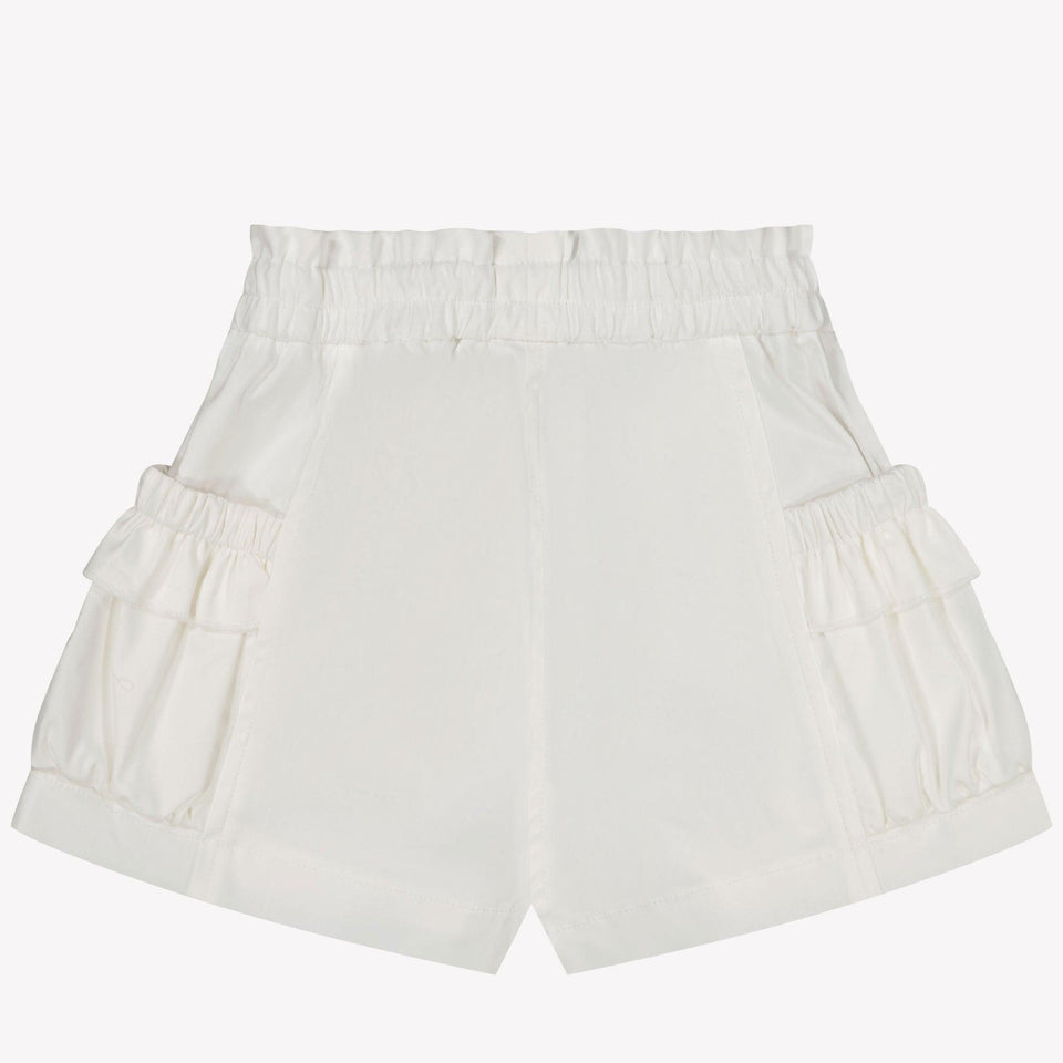 MonnaLisa Baby Girls Shorts In White