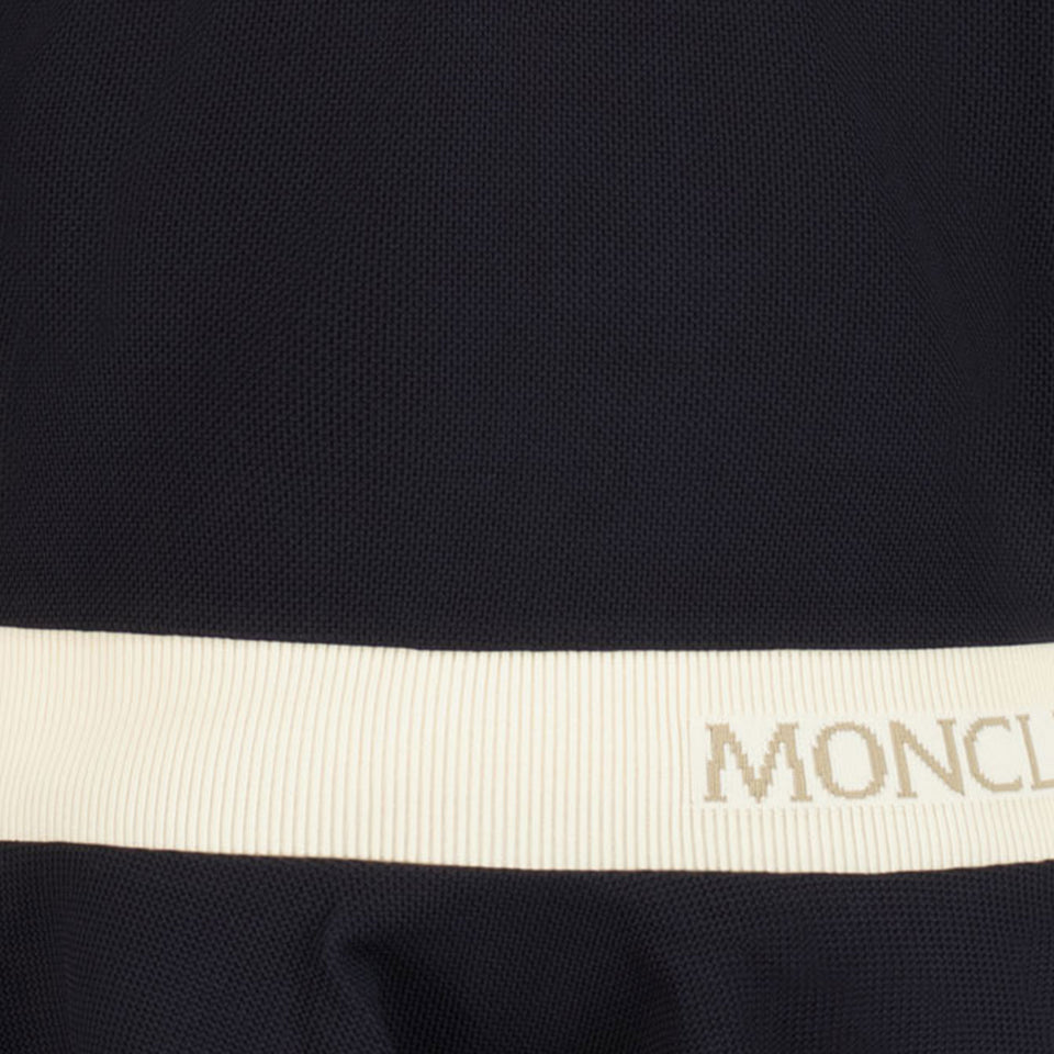 Moncler Kids Girls Dress Navy