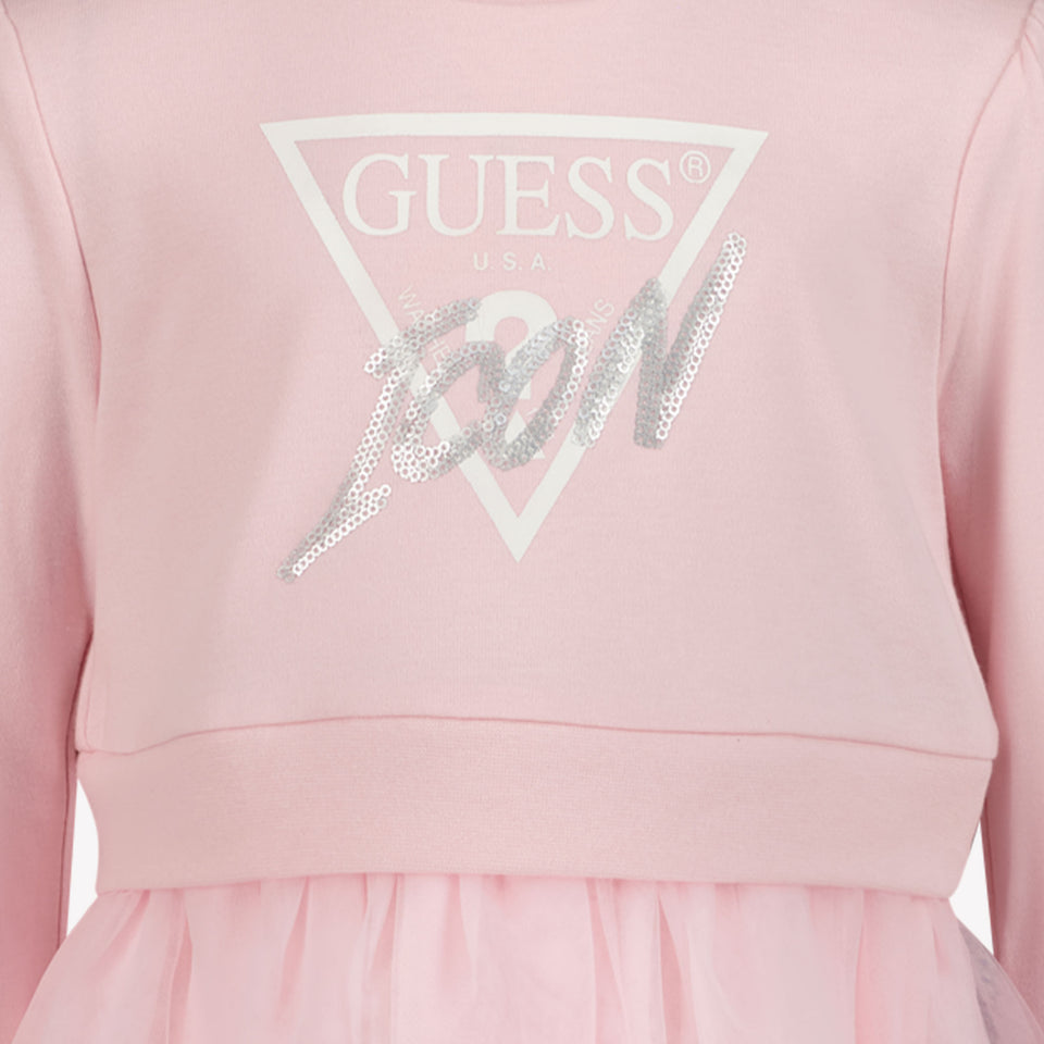 Guess Girls dress Light Pink