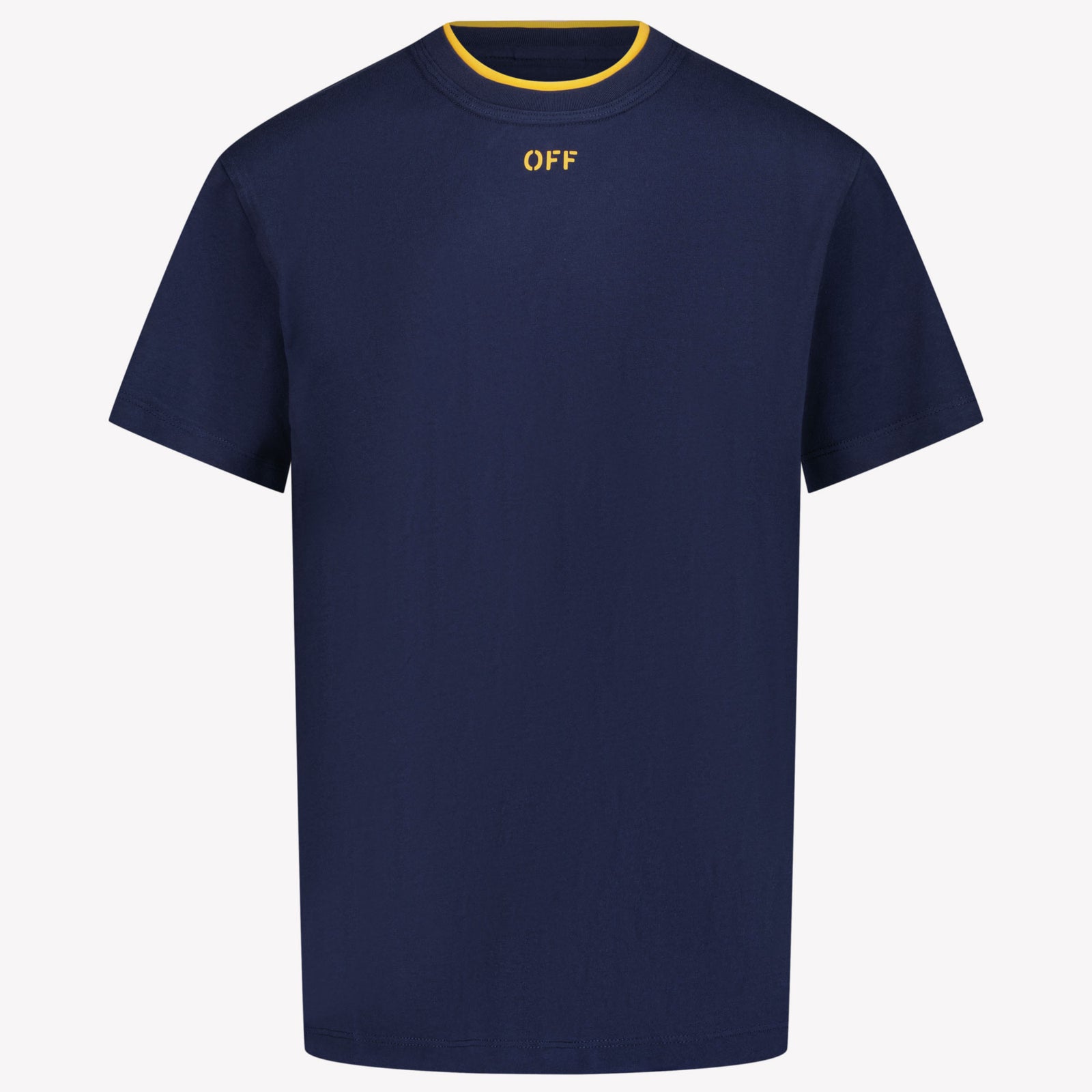 Off-White Kids Boys T-Shirt Navy