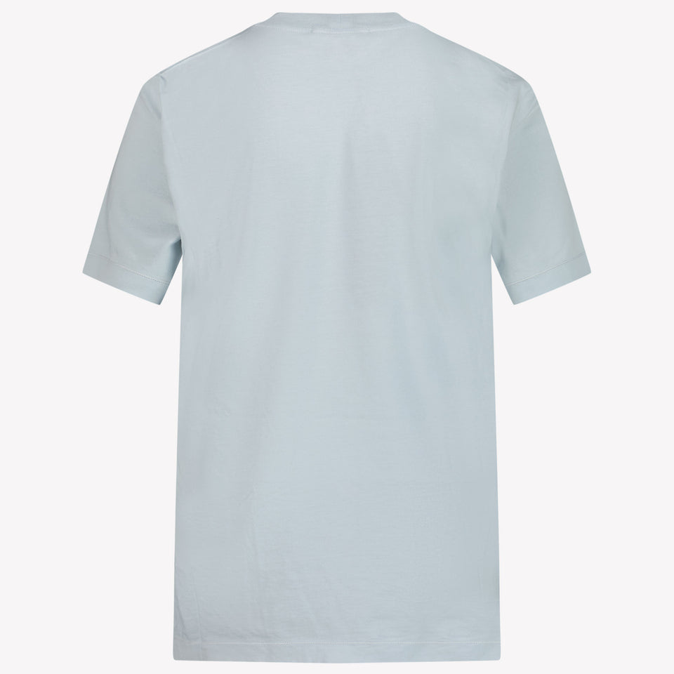 Stone Island Kids Boys in T-Shirt Light Blue