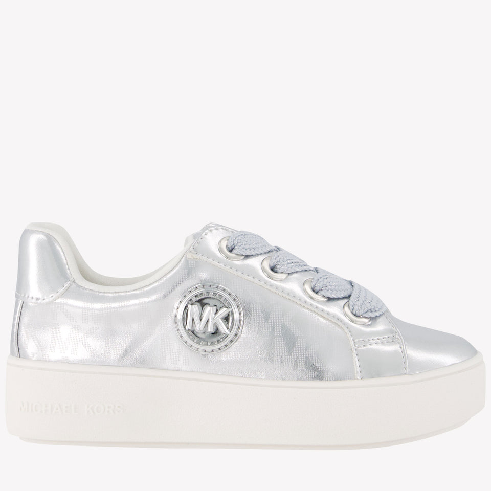 Michael Kors Jordana Audrey Girls Shoes Silver