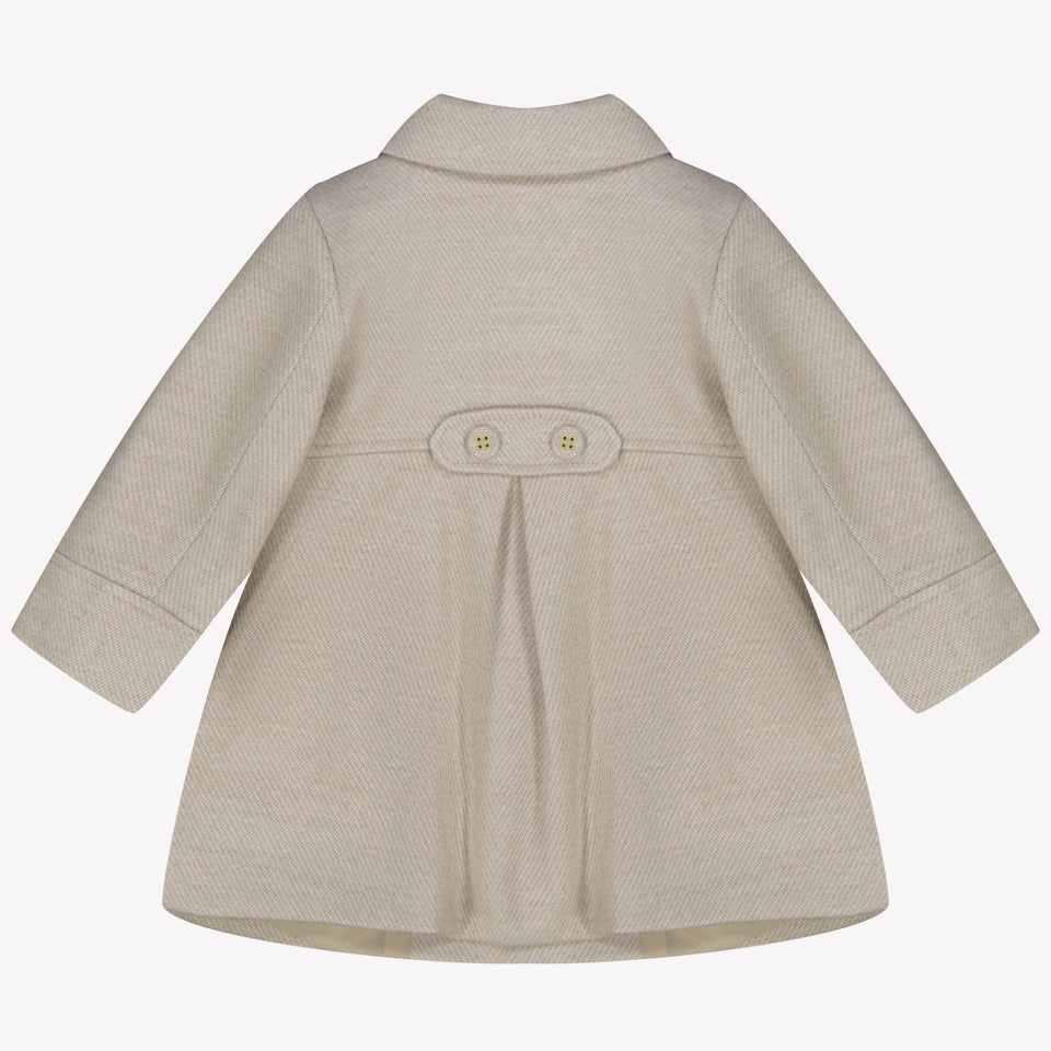 Mayoral Baby girls winter coat Beige