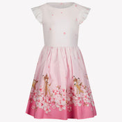 MonnaLisa Kids Girls Dress Light Pink