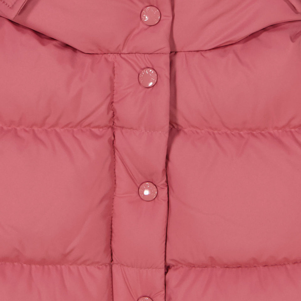 Moncler Baby girls winter coat Fuchsia