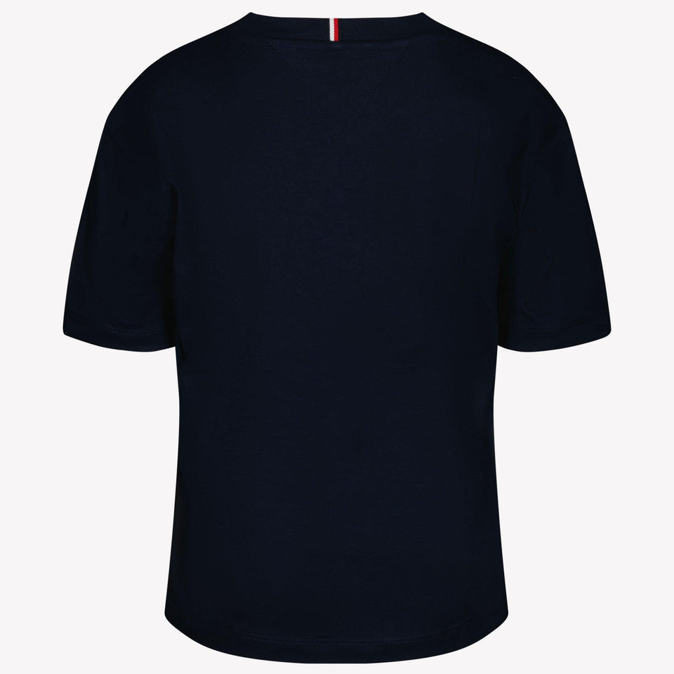 Tommy Hilfiger Kinder Jongens T-Shirt Navy