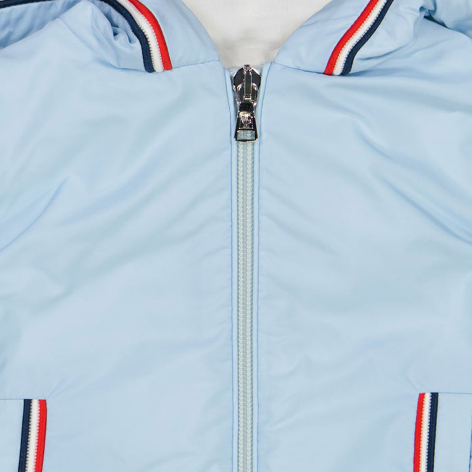 Moncler Granduc Baby Boys Summerjacket In Light Blue