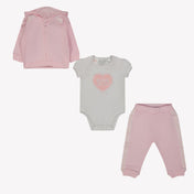 Guess Baby Girls Jogging Suit Light Pink