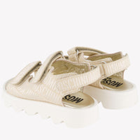 Moschino Unisex Sneakers  Beige