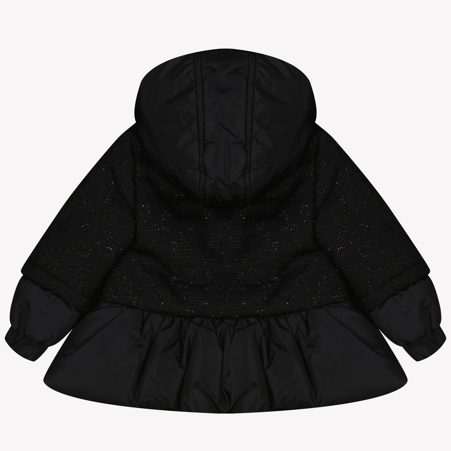 Balmain Baby girls winter coat Black