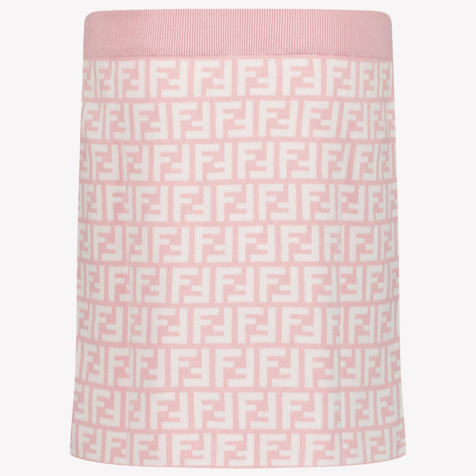 Fendi Children's girls skirt Light Pink