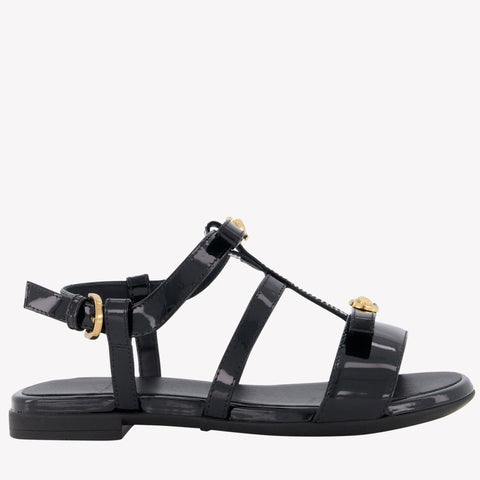 Versace Meisjes Sandalen Zwart 27