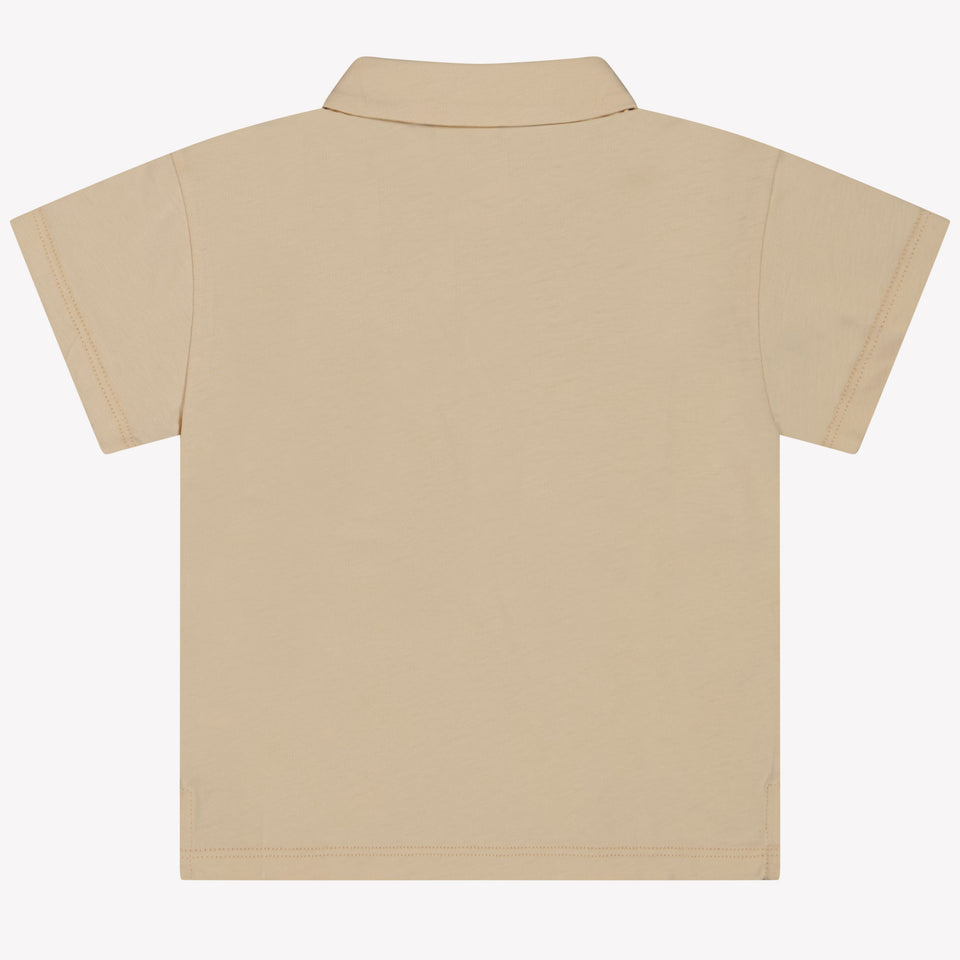 Fendi Baby Jongens Polo In Beige