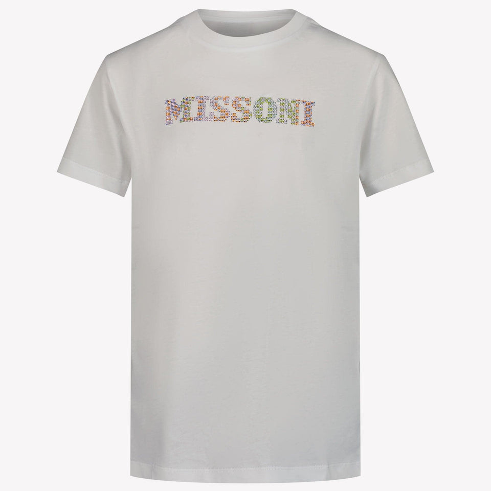 Missoni Kids Girls in T-Shirt White