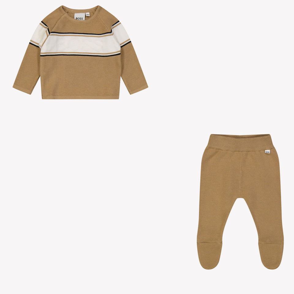 Boss Baby Boys Playsuit Camel