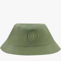 Stone Island Kinder Jongens Hoed Army 4Y