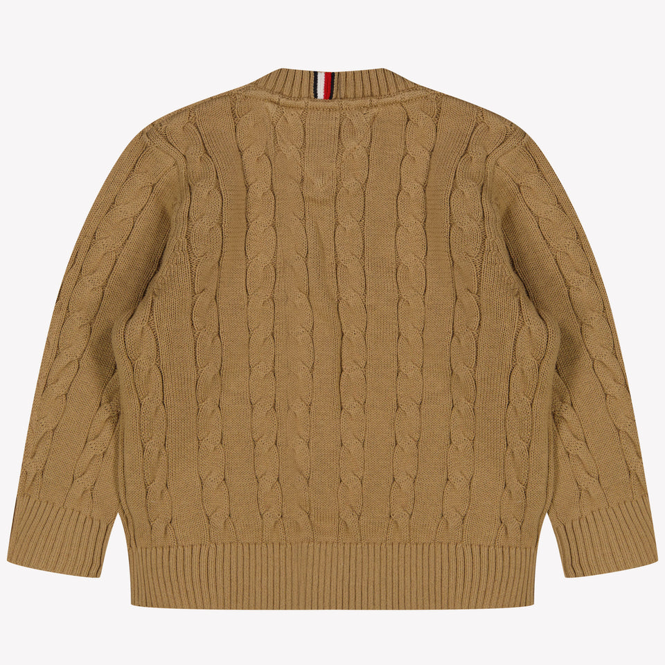 Tommy Hilfiger Baby Jongens Trui Camel