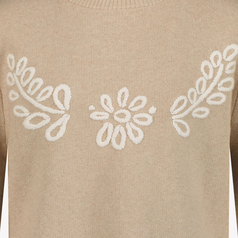 Chloé girls sweater Beige