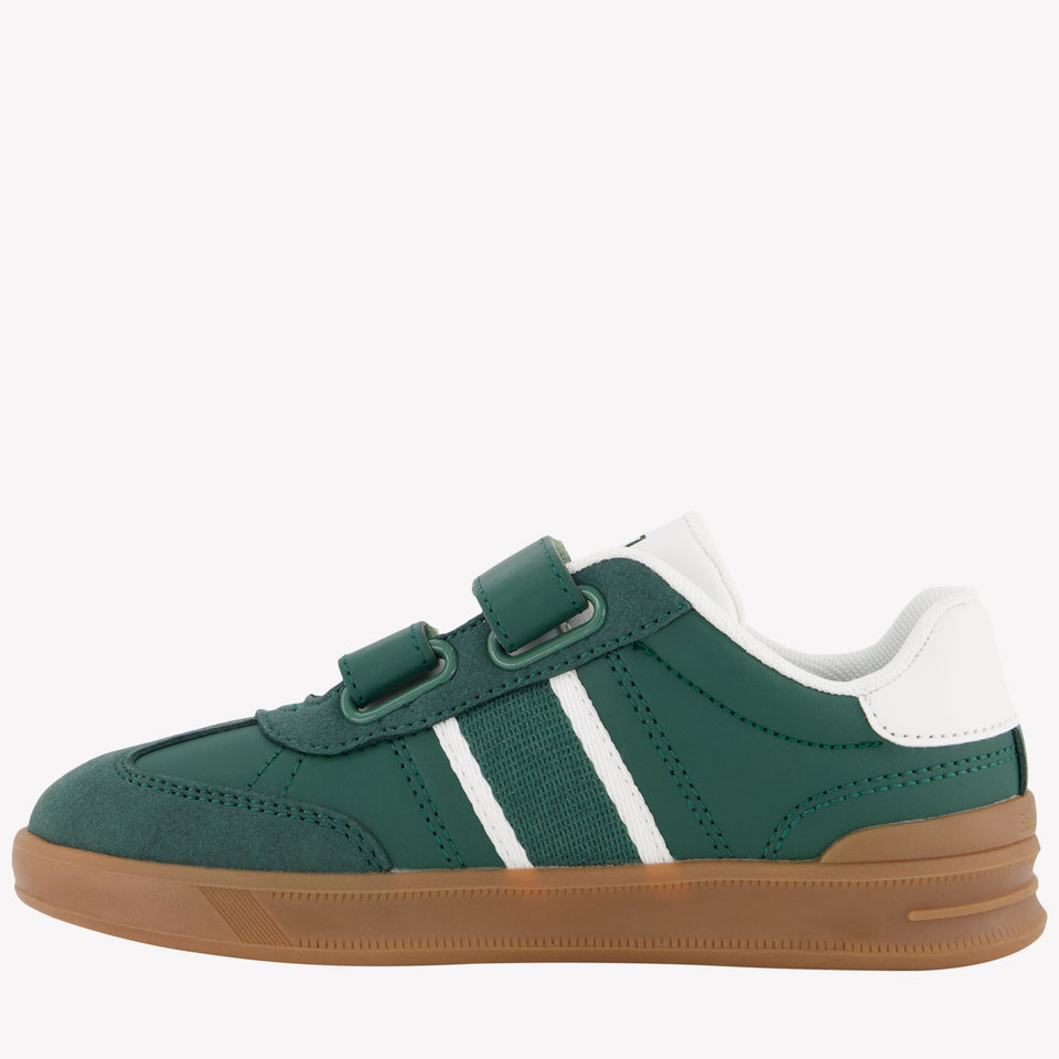 Ralph Lauren Heritage Court Jongens Sneakers Groen