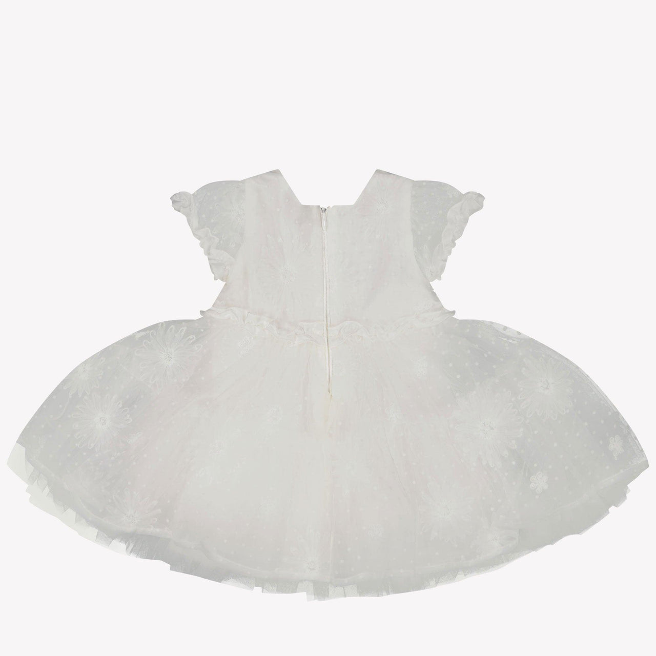 Monnalisa Baby Girls Dress  Offwhite