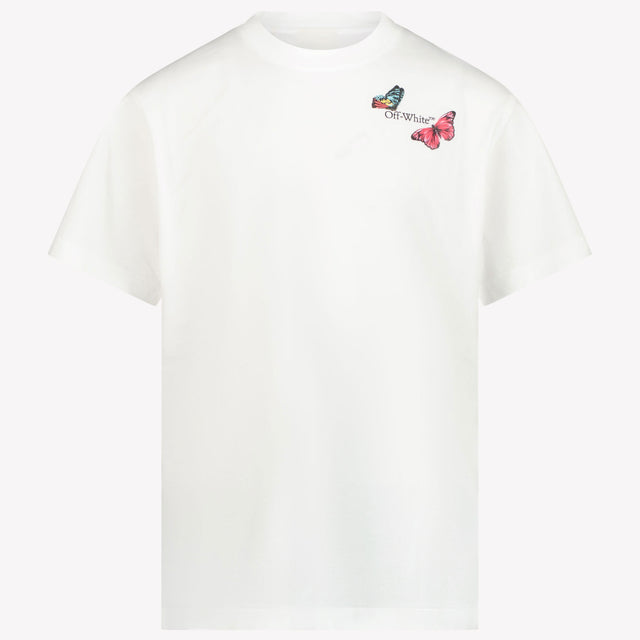 Off-White Kinder Meisjes T-Shirt In Wit