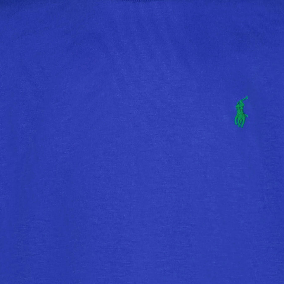 Ralph Lauren Kinder Jongens T-Shirt In Cobalt Blauw