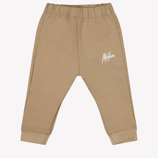 Malelions Baby Unisex Pants Beige