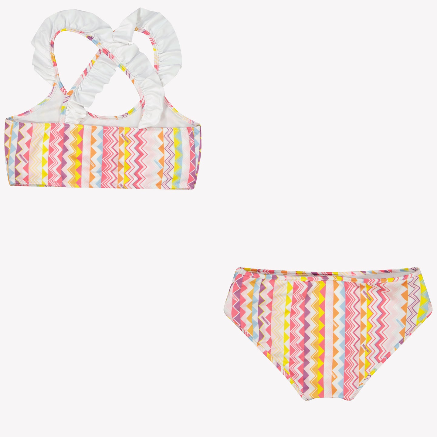 Missoni Kids Girls Swimwear In Pink